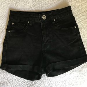 See thru soul high rise shorts